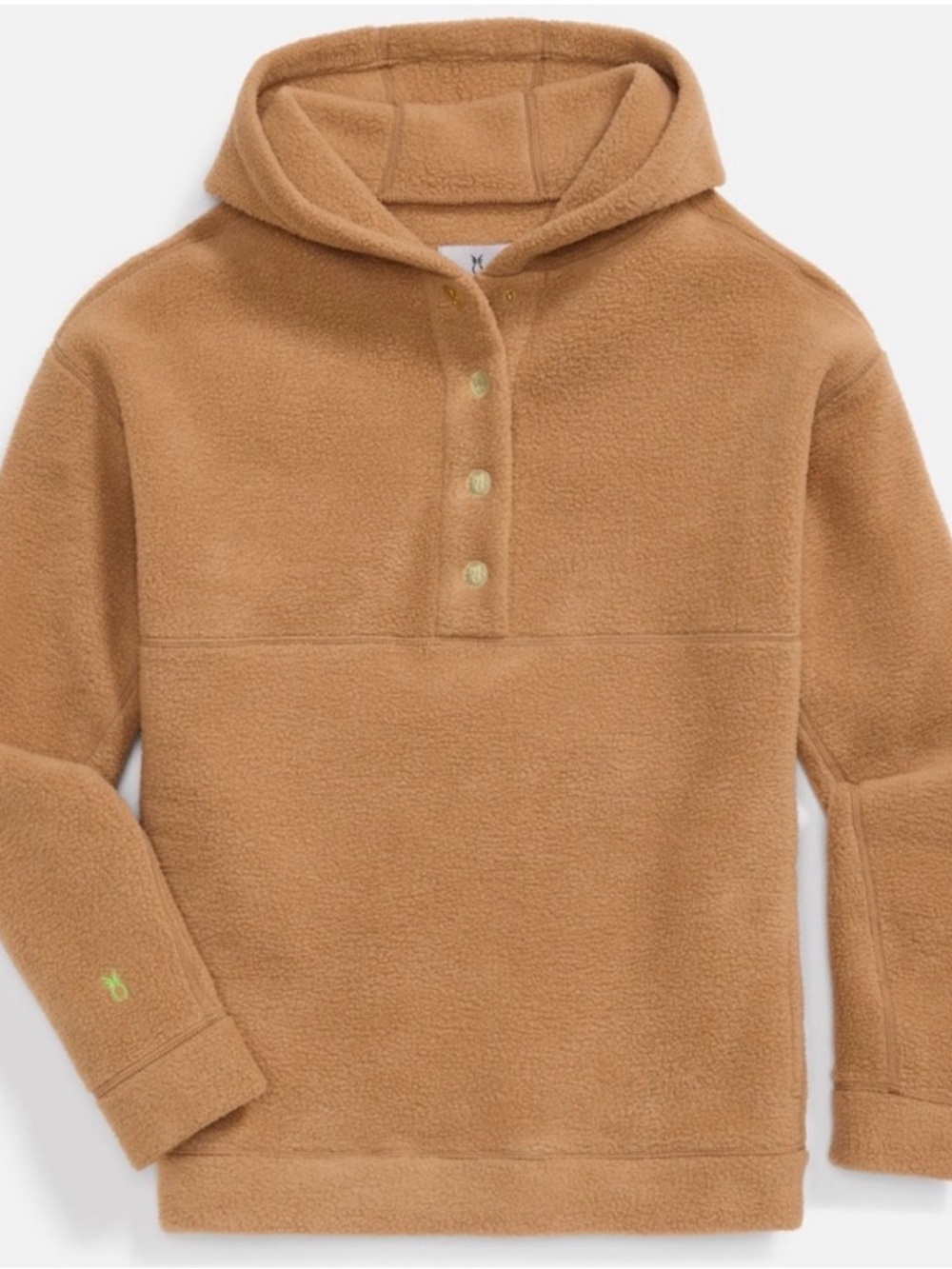 Dudley Stephens Palomino Sherpa Fleece Pullover in Camel